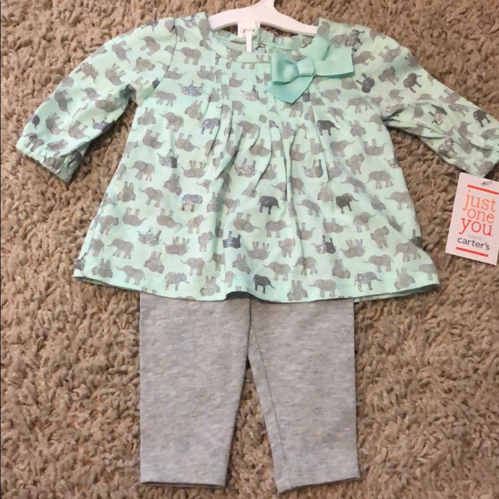 Carters Newborn Girl Outfit